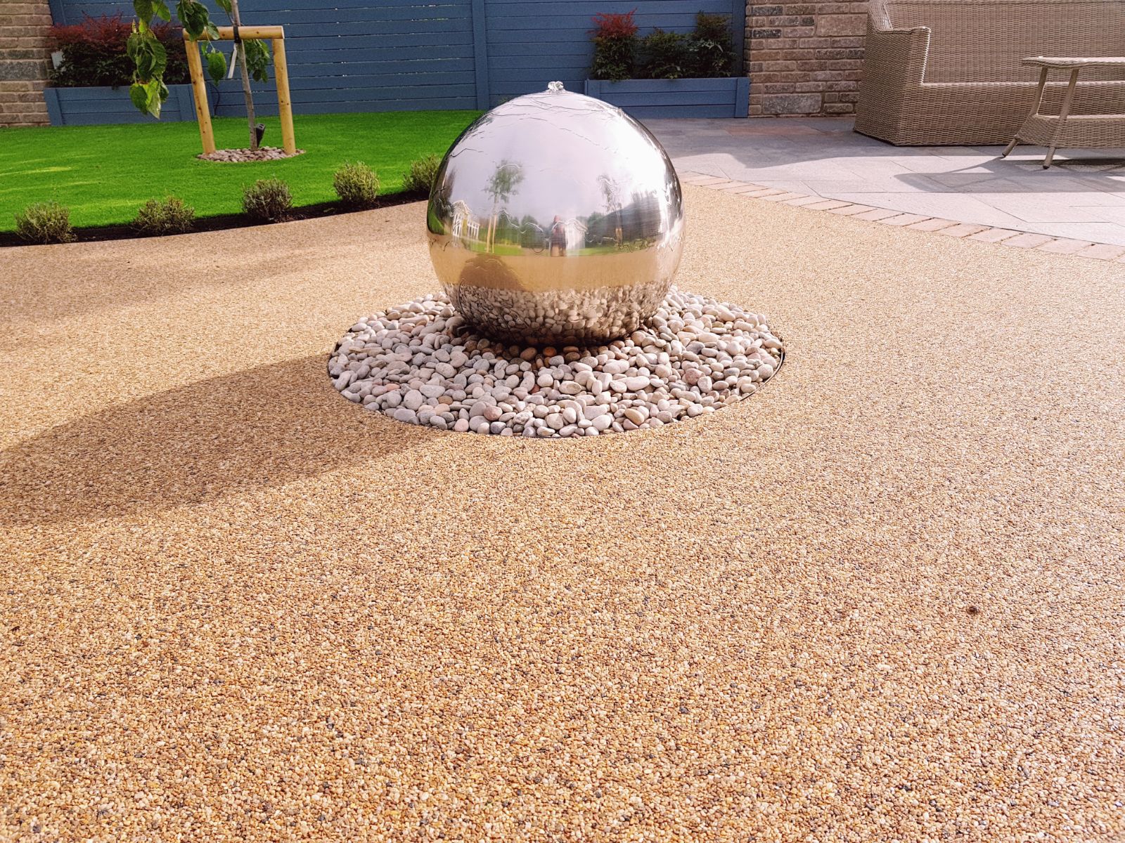 Resin Bound System BoundWorx® by Resin Bonded Ltd UV Stable